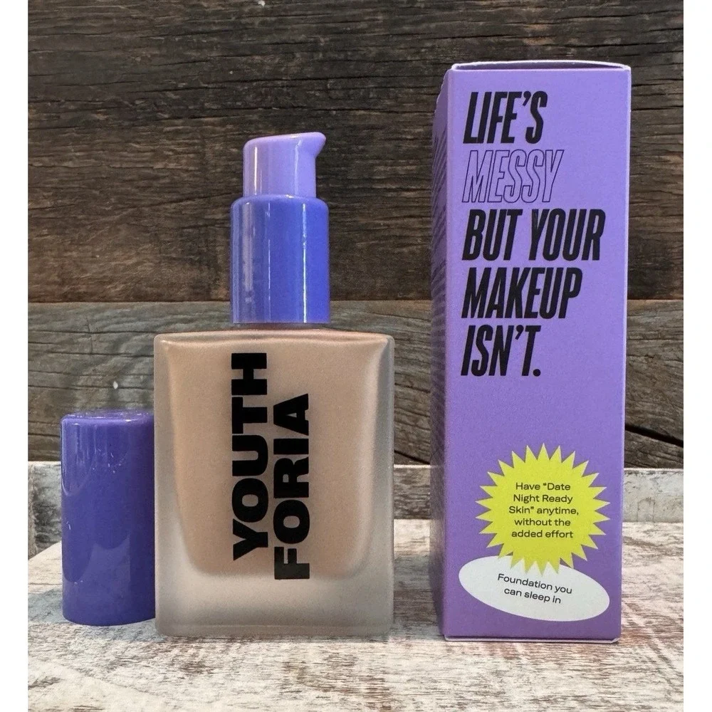 Youth Foria Date Night‎ Skin Tint Serum Foundation #320 Light-Med | DISCONTINUED